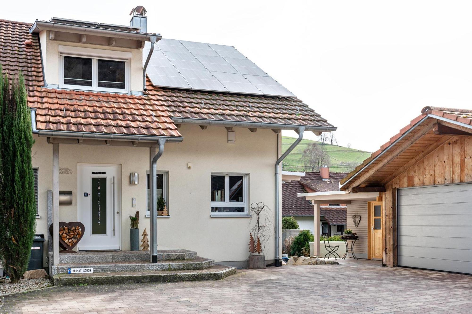 Ferienwohnung Heimatschoen มึนสเตอร์ทัล ภายนอก รูปภาพ